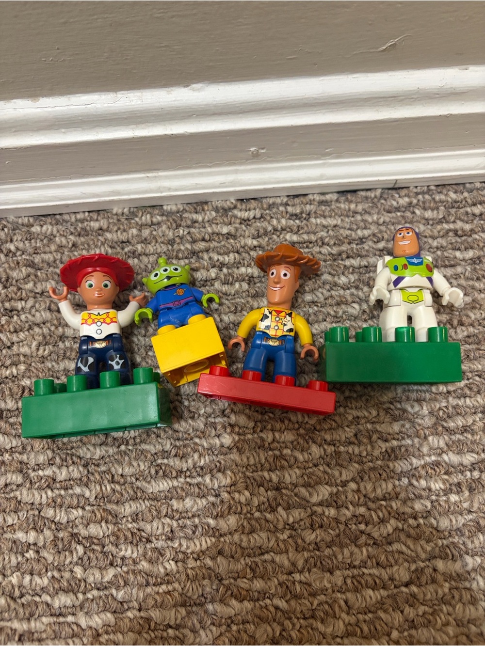 Lego Duplo 1995 Original Toy Story Character Set